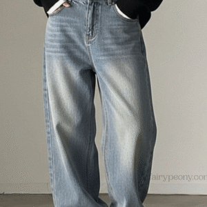Calça Jeans Wide Leg Baggy Light Wash